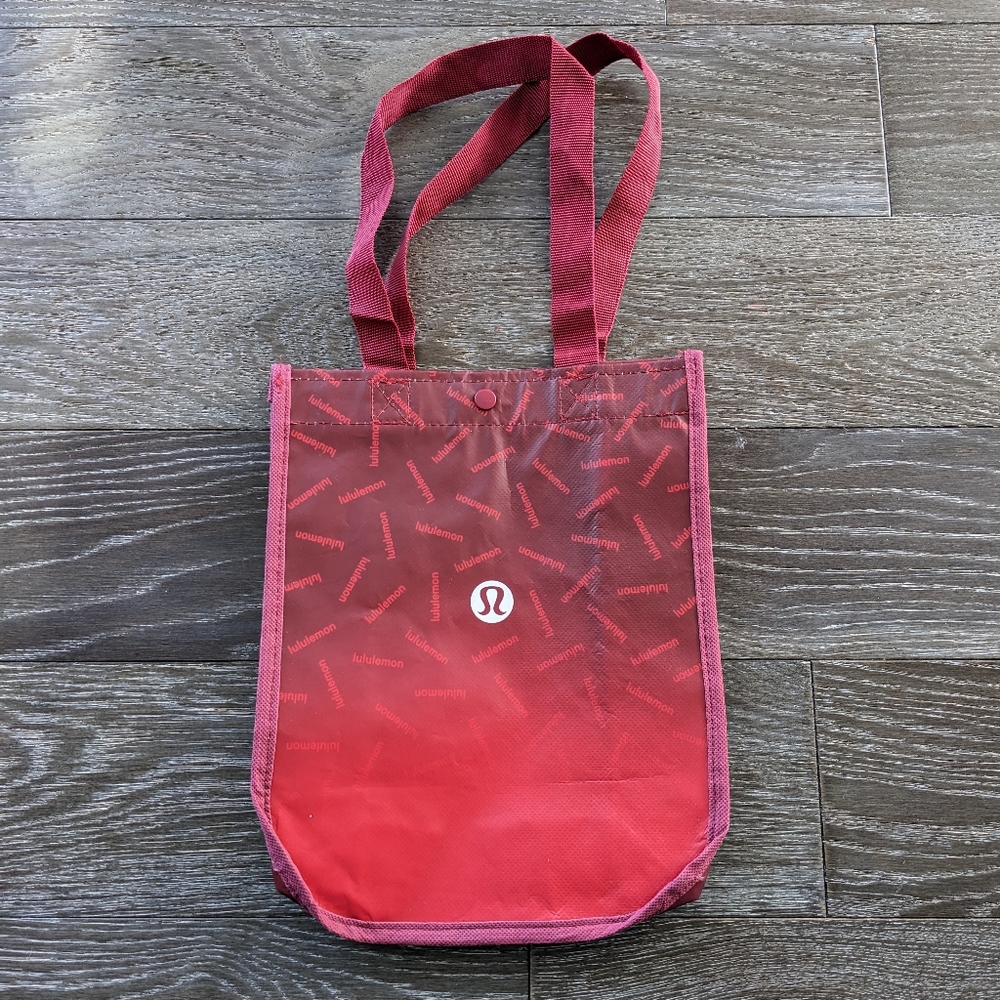 Lululemon Red Tote Bag
